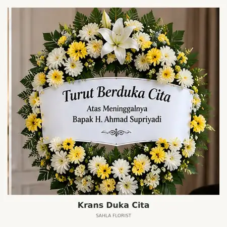 Krans Bunga Duka Gunungpati